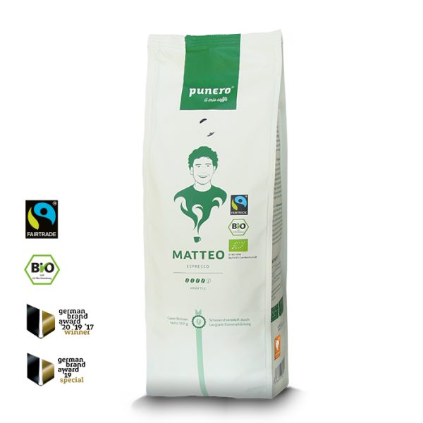 Matteo punero Caffè - BIO Kaffee