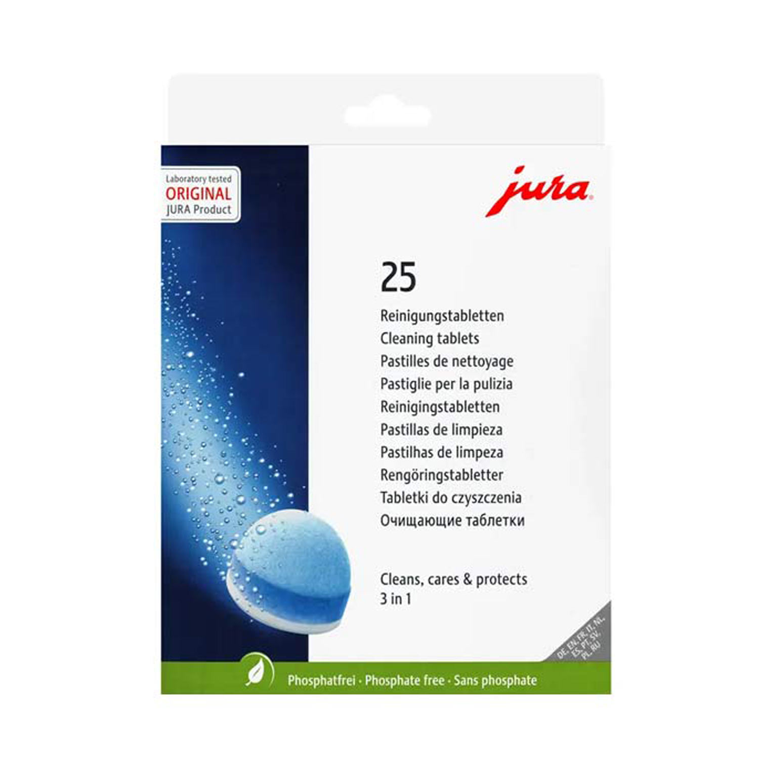 Jura Reinigungstabletten ideal für die Reinigung ihres Kaffeevollautomaten