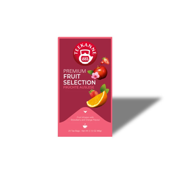 Ein herrlich vollmundiger Früchtetee mit fruchtigem Erdbeer- und Orangenaroma.