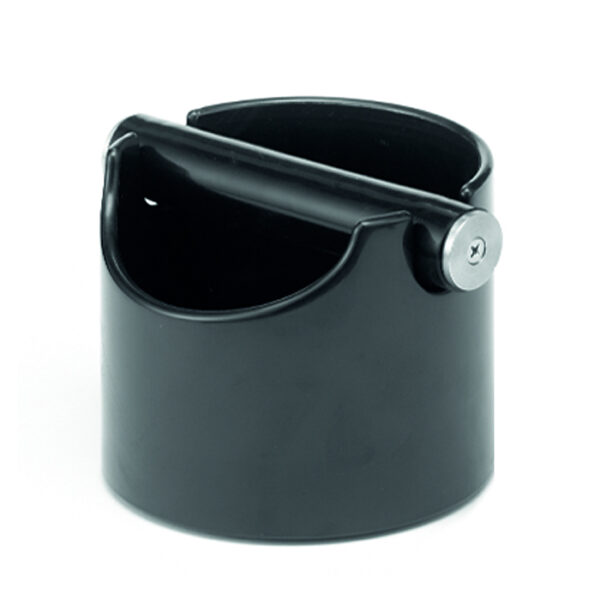 Schwarze Knockbox für Baristi