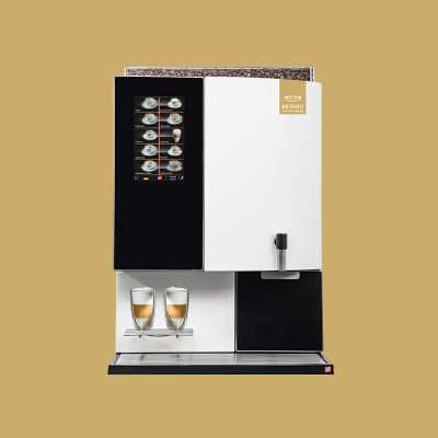 Espressobohnen Zubereitung im Kaffeevollautomaten